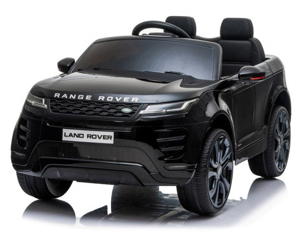 Macchina Elettrica per Bambini 12V Land Rover Evoque Nera-1