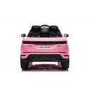Macchina Elettrica per Bambini 12V Land Rover Evoque Rosa-4
