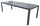 Tavolo da Giardino Allungabile 160/240x100x75 cm in Alluminio Grigio Antracite