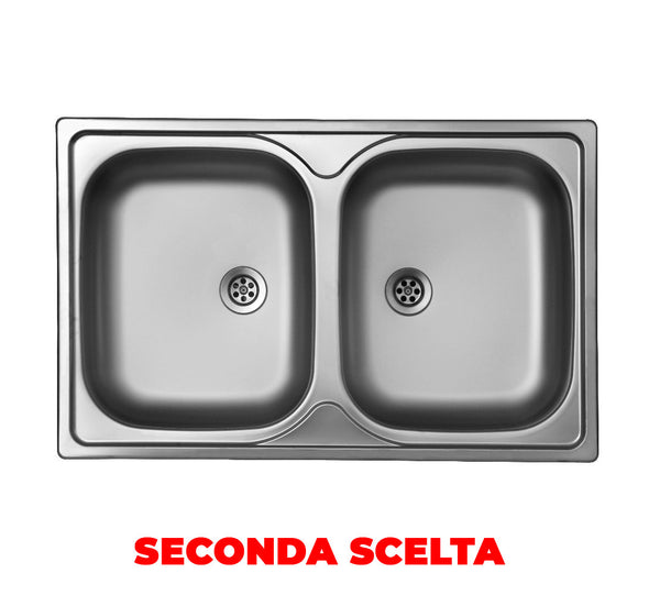 Lavello 80x50 cm 50 series Seconda Scelta prezzo