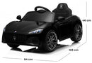 Macchina Elettrica per Bambini 12V Maserati GranCabrio S502 Nera-5