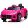 Macchina Elettrica per Bambini 12V con Licenza Maserati GranCabrio S502 Rosa