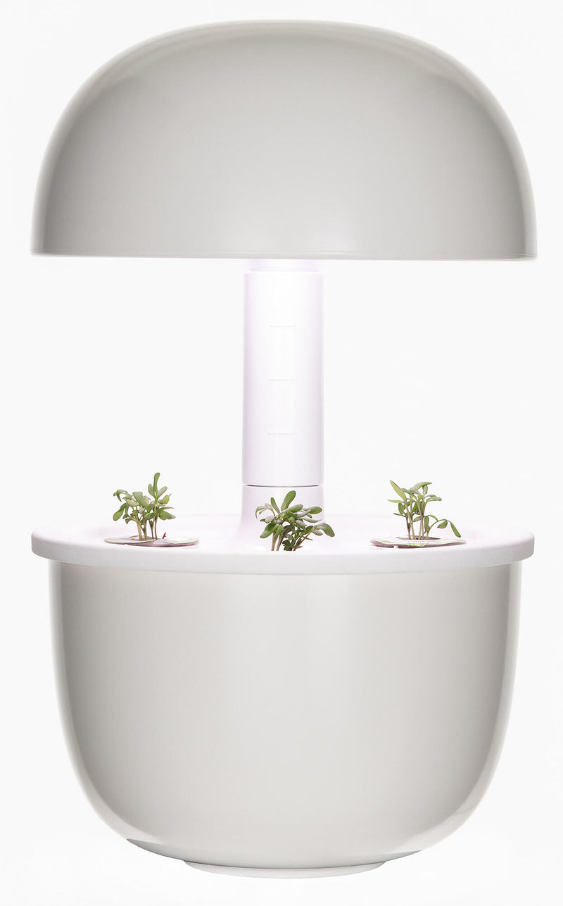 Sistema Idroponico a Led per Coltivazione Idroponica Plantui 3e Smart Garden Bianco-2