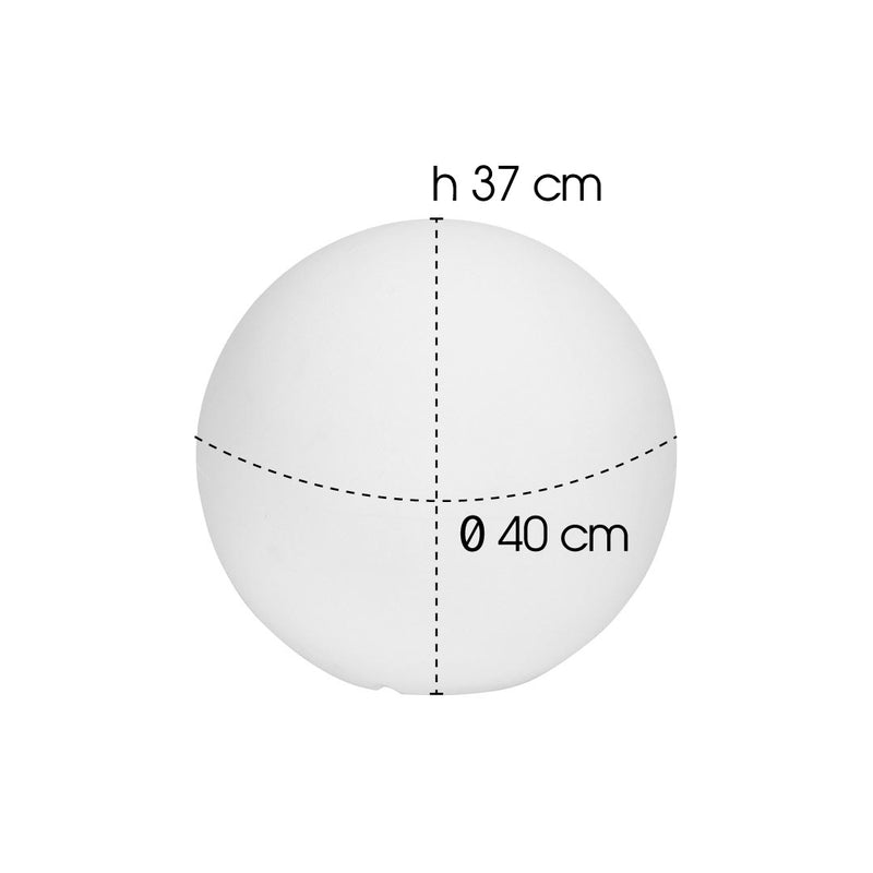 Sfera Luminosa da Giardino a LED Ø40 cm in Resina 5W Sphere Bianco Neutro-4