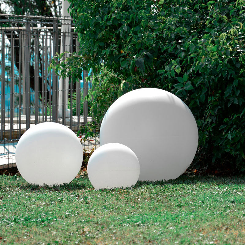 Sfera Luminosa da Giardino a LED Ø30 cm in Resina 5W Sphere Bianco Caldo-2