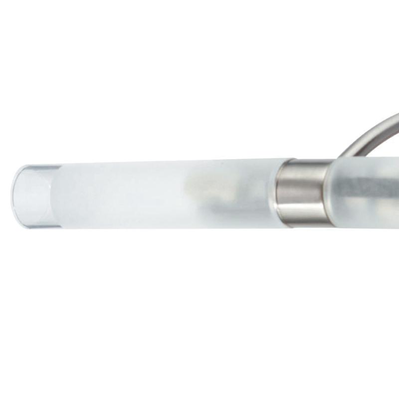 Applique Sopra Specchio Metallo Cromato diffusori Vetro Bagno G9 Intec SPOT-Q1-2