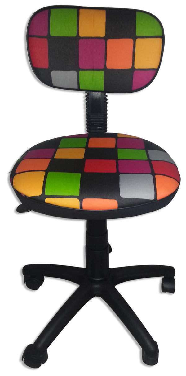 sconto Sedia Poltrona Operativa da Ufficio in Tessuto Renier Rubik