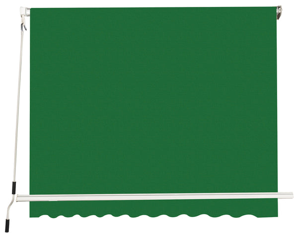 Tenda da Sole a Caduta con Bracci 245x245 cm Verde sconto