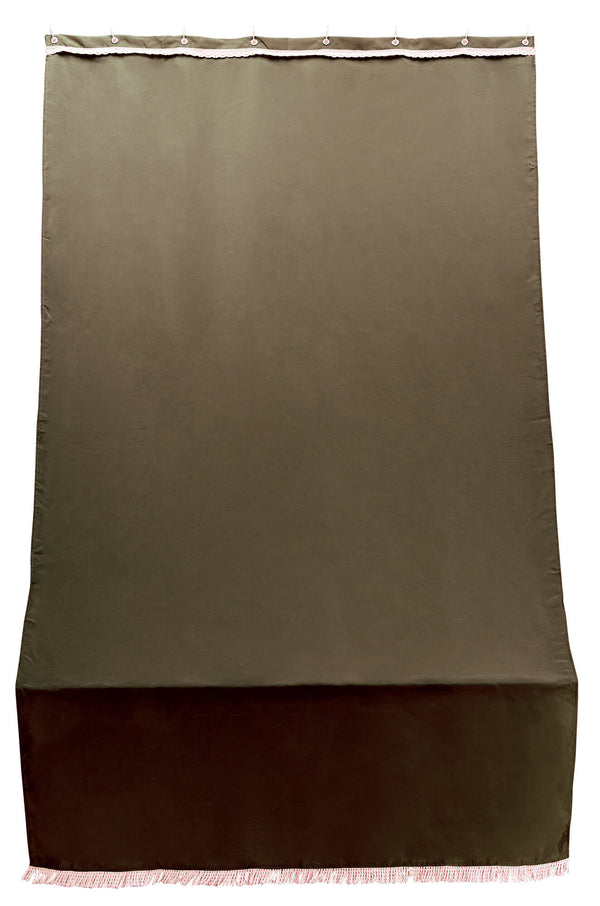 Tenda da Sole per Sormonto 1,4x2,5m in Poliestere con Anelli Ranieri Marrone Unito prezzo