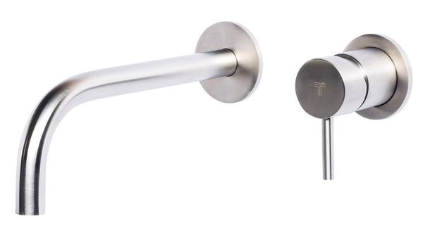 Rubinetto Miscelatore Monocomando Lavabo ad Incasso in Acciaio Inox Satinato Nilo sconto