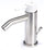 Rubinetto Miscelatore Monocomando Bidet in Acciaio Inox Maniglia Neve