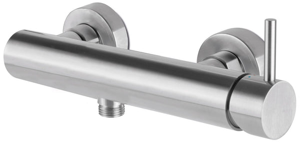 Rubinetto Miscelatore Monocomando Doccia in Acciaio Inox Satinato Nilo online