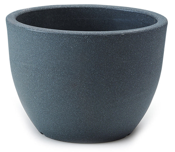 acquista Set 2 Vasi in Polietilene Vanossi Orione Grigio Scuro Varie Misure