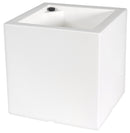 Vaso 49x49x48cm in Polietilene Vanossi Atlantis Bianco-1