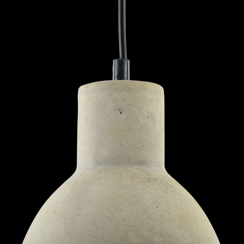 Lampada pendente Loft in Metallo Broni Nero-6