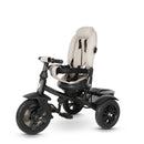 Triciclo Passeggino per Bambini 6 in 1 con Seggiolino Reversibile Qplay Premium Avorio-6