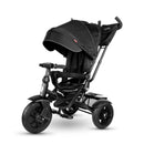 Triciclo Passeggino per Bambini 6 in 1 con Seggiolino Reversibile Qplay Premium Nero-1