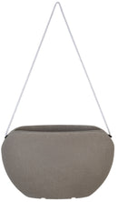 Vaso Ovale 50x20x30,5cm in Polietilene Vanossi Clio Bag Corda Avana-1