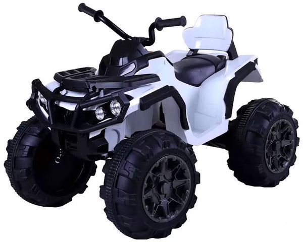 Quad Elettrico per Bambini 12V Happy Kids Superquad Bianco sconto