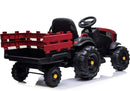 Trattore Elettrico per Bambini 12V con Rimorchio Happy Kids Rosso-7