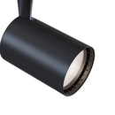 Faretto a LED per Sistema Illuminazione Binario 12W 3000K in Alluminio Vuoro  Nero-3