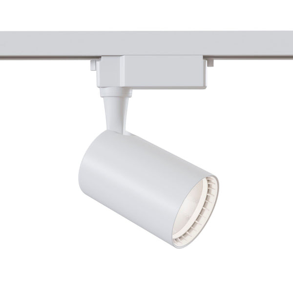 acquista Faretto a LED per Sistema Illuminazione Binario 12W 3000K in Alluminio Vuoro  Bianco