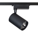 Faretto a LED per Sistema Illuminazione Binario 30W 4000K in Alluminio Vuoro  Nero-4