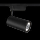 Faretto a LED per Sistema Illuminazione Binario 40W 3000K in Alluminio Vuoro  Nero-2