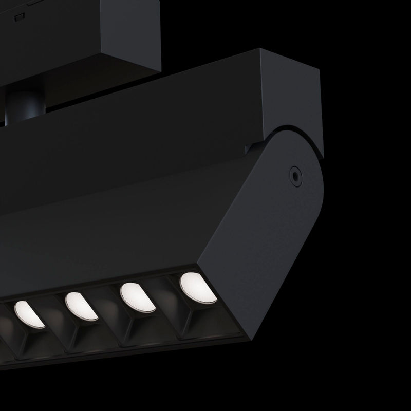 Lampada a LED per Sistema Illuminazione Binario 20W 4000K in Alluminio Points  Nero-4