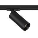 Faretto a LED per Sistema Illuminazione Binario 12W 3000K in Alluminio Focus LED  Nero-1