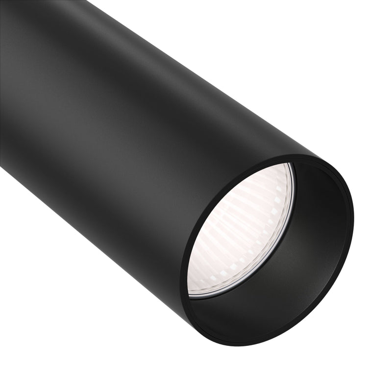 Faretto a LED per Sistema Illuminazione Binario 12W 4000K in Alluminio Focus LED  Nero-3