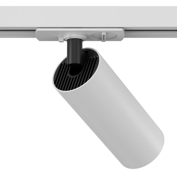 acquista Faretto a LED per Sistema Illuminazione Binario 12W 3000K in Alluminio Focus LED  Bianco