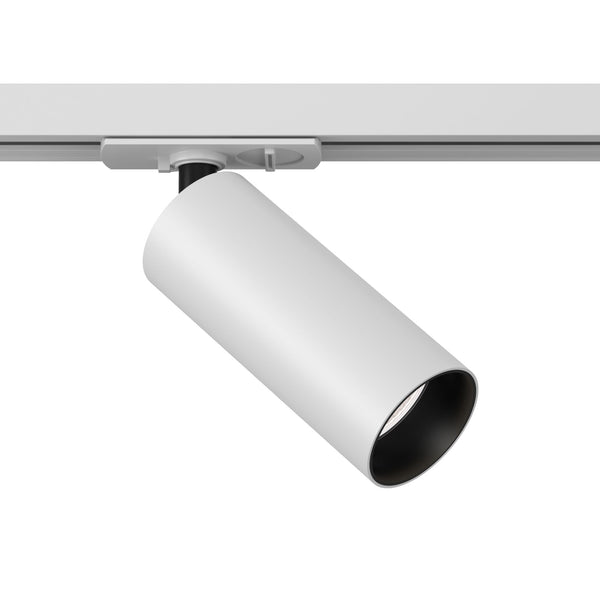 acquista Faretto a LED per Sistema Illuminazione Binario 12W 4000K in Alluminio Focus LED  Bianco