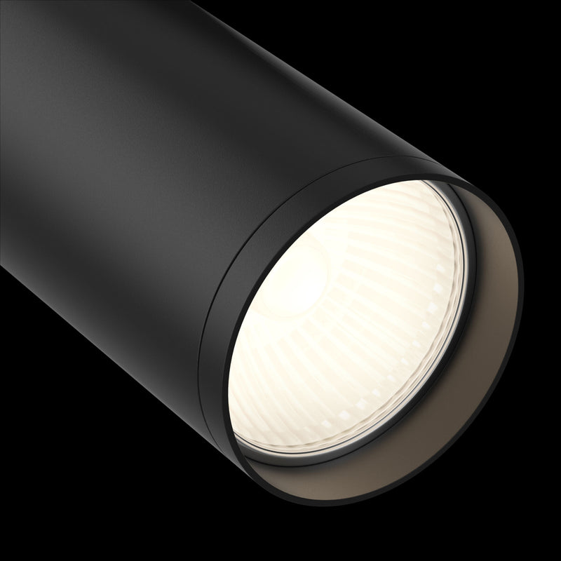 Faretto per Sistema Illuminazione Binario 50W GU10 in Alluminio  Nero-3