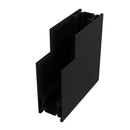 Connettore ad Angolo Esterno per Sistema Illuminazione a Binario  Nero-1