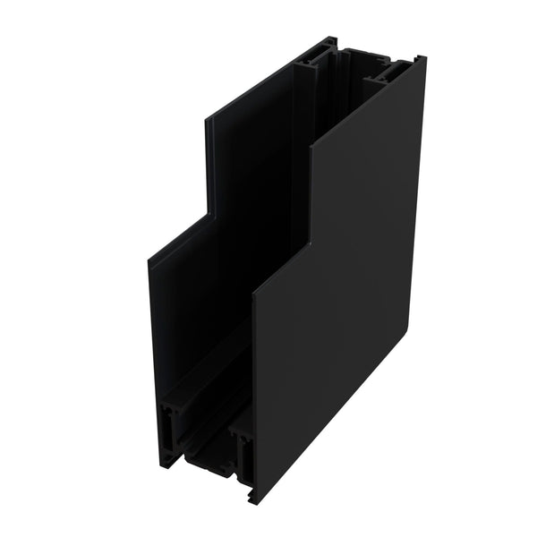 acquista Connettore ad Angolo Esterno per Sistema Illuminazione a Binario  Nero