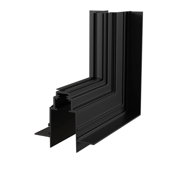 Connettore ad Angolo Esterno per Sistema Illuminazione a Binario  Nero prezzo