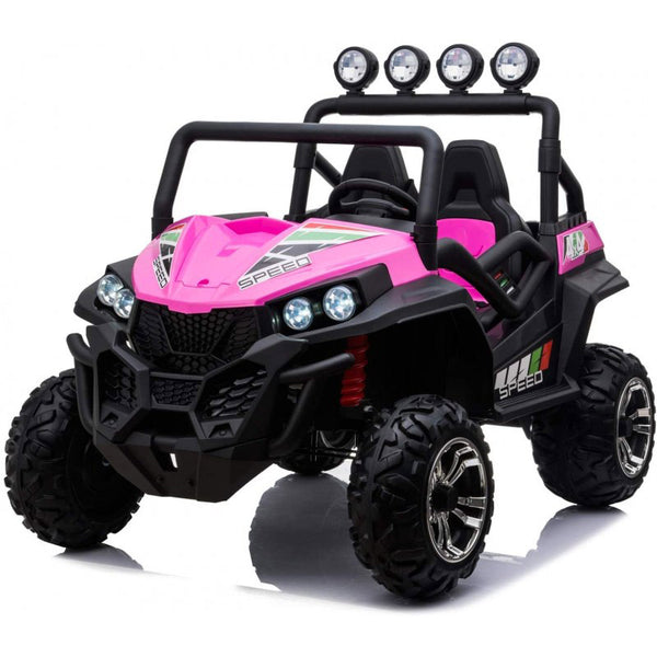 Macchina Elettrica per Bambini 24V 2 Posti Maxi Buggy Rosa sconto