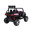 Macchina Elettrica per Bambini 24V 2 Posti Maxi Buggy Rosa-2
