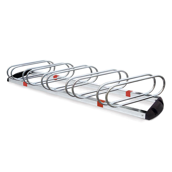 sconto Portabiciclette in Acciaio 5 Posti Doppio Lato UR6 Urbany