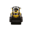 Trattore Elettrico per Bambini Ruspa con Pala Scavatrice 12V Giallo-2