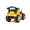 Trattore Elettrico per Bambini Ruspa con Pala Scavatrice 12V Giallo-4
