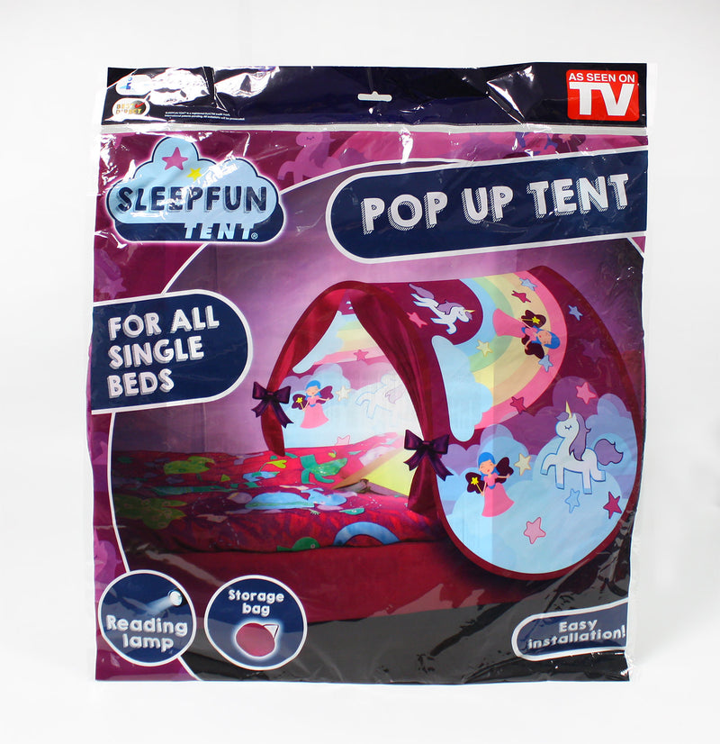 Tenda Gioco per Letto Bambina Sleepfun Tent Sogni di Fata Rosa-10