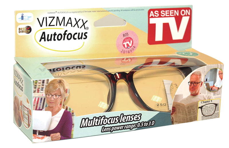 Occhiali da Lettura Multifocale Vizmaxx Autofocus Marrone-8