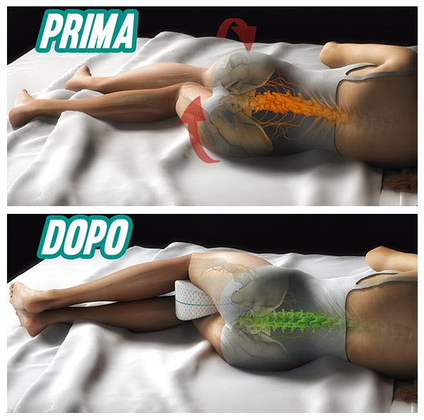 Cuscino Riposa Gambe Ortopedico in Memory Foam Restform Leg Pillow-5