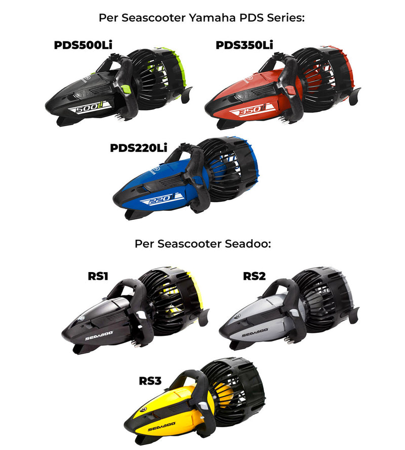 Caricabatterie per Seascooter Acqua Scooter Yamaha Serie PDS e Seadoo serie RS-2