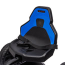 Go Kart a Pedali per Bambini 100x58x58,5 cm Ruote in EVA Blu-9