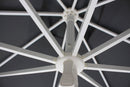 Ombrellone da Giardino in Alluminio 2,25x2,25m Maffei Kronos Antracite-6