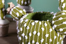 Set 2 Contenitori Decorativo a Forma di Cactus Larghezza 36 cm-3