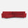 Divano Angolare 5 Posti 228x228x85 cm Yasel in Tessuto Rosso